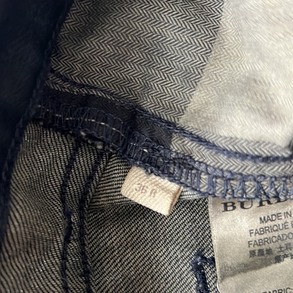 Burberry Brit Mens Black Jeans 36x32 L - Picture 6 of 10